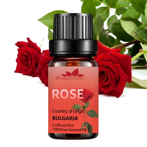 100% Pure Rose Essential Oil for Skin - 10ml Therapeutic Grade ...