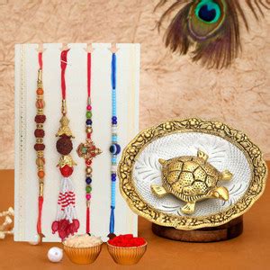 Chhariya Crafts Bhaiya Bhabhi Bhaiya Bhabhi Rakhi Combo Gift Set ...