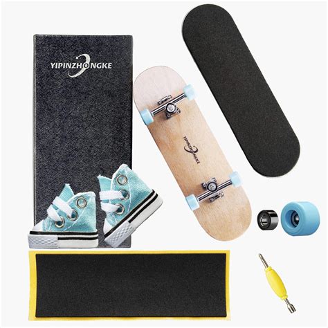 Buy YIPINZHONGKE Mini Tech Deck Braille Fingerboard Skateboardspark ...