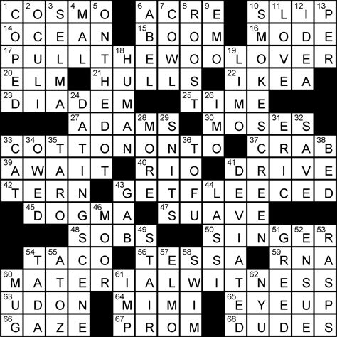 Merl Reagle Sunday Crossword - Free Printable Crosswords