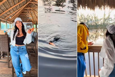 Cantante cubana Hallel Génesis visita a Tekashi y su “Cocodrilín” en Miami - Cuballama Noticias