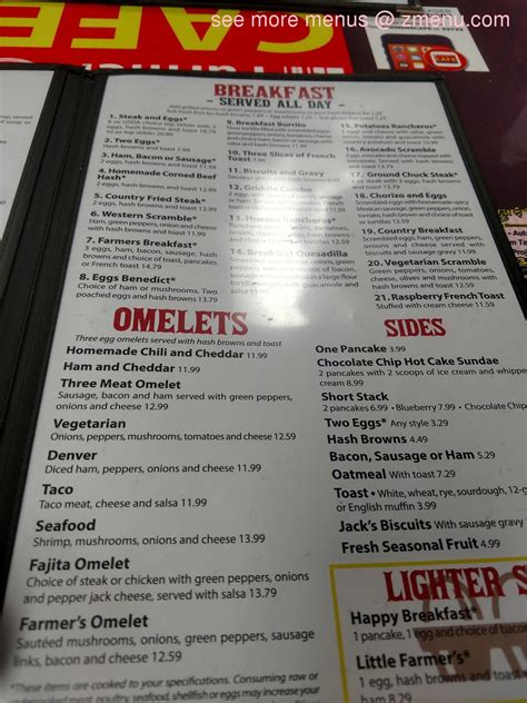 Menu at Farmers Cafe, Stanwood, 72nd Ave NW A