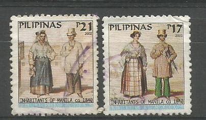 Mallat Drawings of Early Philippines – Stamps of Philippines 2002 ...