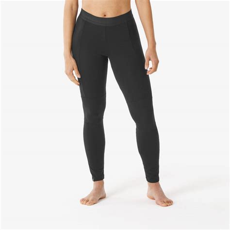Buy Women's Black Mountain Trekking Merino Tights Undergarment Online ...