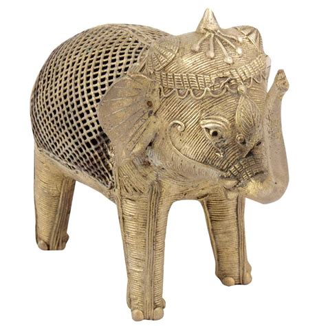 Buy Indian-Shelf Jali Design Elephant Showpiece Statues | Farmhouse ...