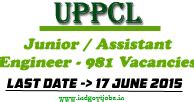 UPPCL Online Recruitment 2015 for Junior Engineer, Assistant Engineer ...