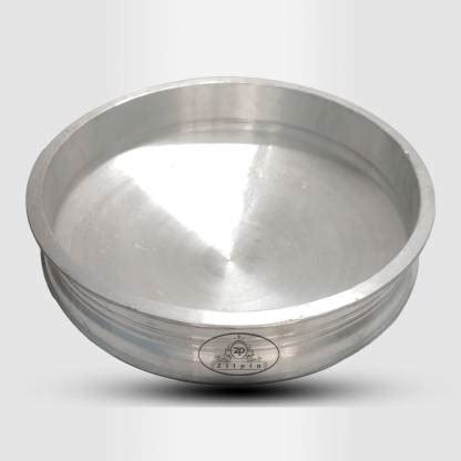 Zilpin Indalium Kadai Uruli Vessel Cooking 10-Inch, Heavy Gauge Round ...