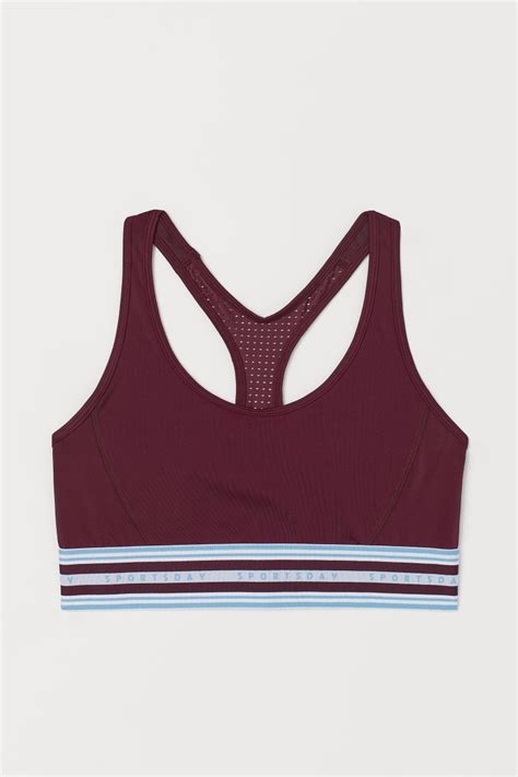 Bikini top - Plum purple - Ladies | H&M IN