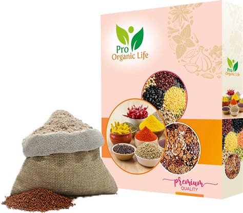 PRO ORGANIC LIFE Ragi Flour/ Nachni ka Aata-800gm Price in India - Buy ...