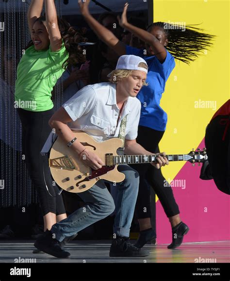 Cody Simpson performs during the opening ceremony of the Special ...