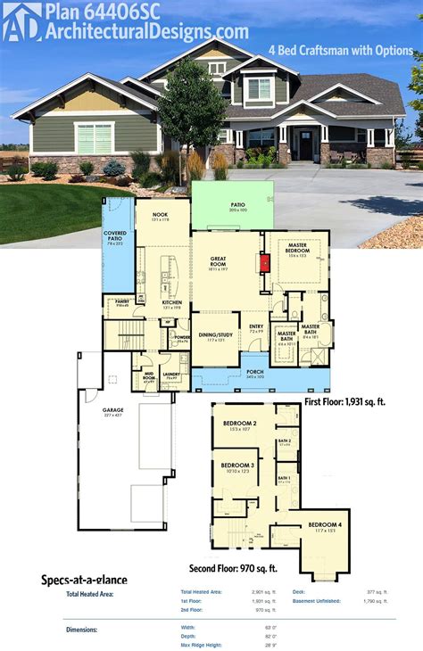 Traditional Style House Plan 54084