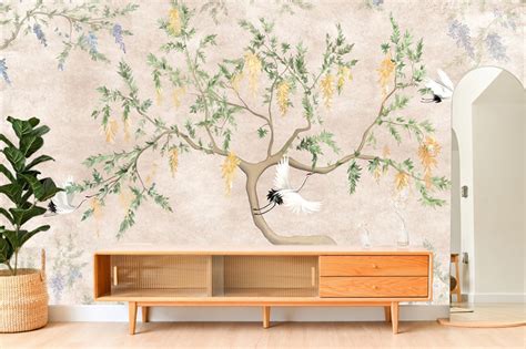 Timeless Elegance Chinoiserie Wallpaper – Myindianthings