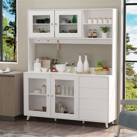 Pull-down Storage Kitchen Cabinet Kitchen Cabinets, Freestanding Kitchen Cabinets, Kitchen ...