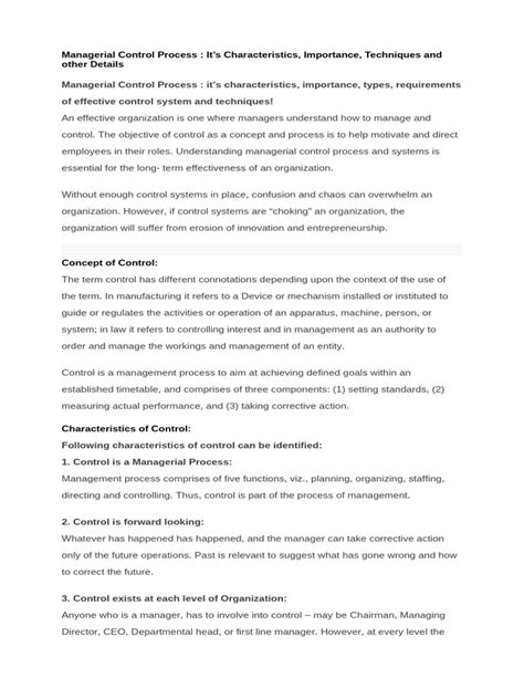 Managerial Control 的图像结果