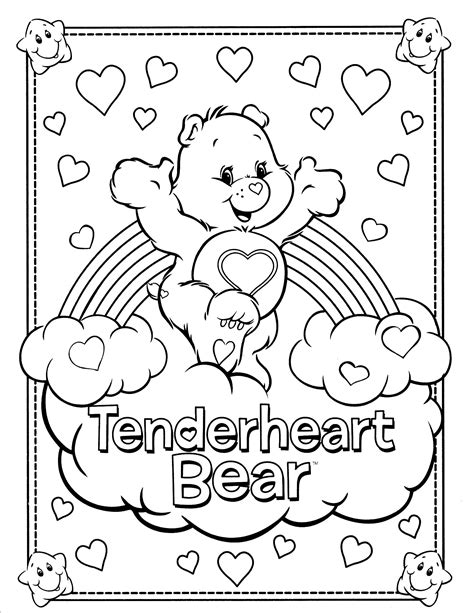 Baby Care Bears Coloring Pages at GetColorings.com | Free printable ...