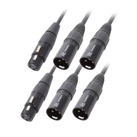 Pd cable splitter xlr female 2 xlr male pair – Artofit