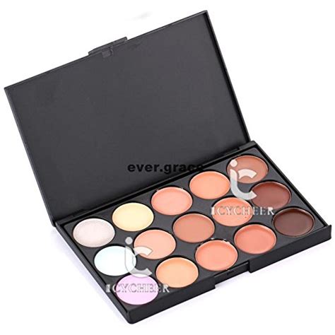 Buy ICYCHEER Nude Look 15 Colors Makeup Matte Face Contour Concealers ...