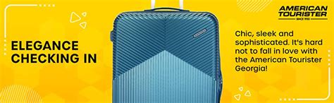 American Tourister Georgia Polycarbonate 79 cms Moonlight Blue ...