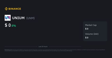 UNIUM Price | UNM to USD Converter, Chart and News