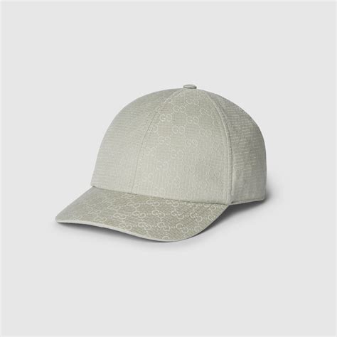 GG ripstop baseball hat in pale green | GUCCI® US