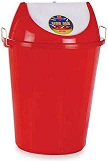ARISTO Swing Lid Garbage Waste Dustbin 60 Ltr red : Amazon.in: Home ...