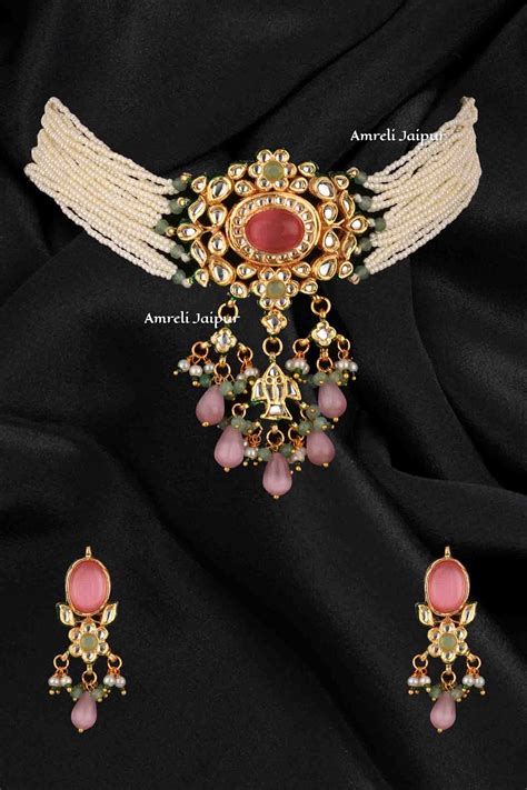 Devika Choker Set – Amreli Jaipur