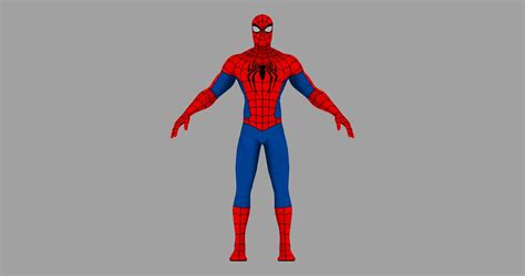 modèle 3D de Pose de moteur irréel de Spider Man - TurboSquid 1946630