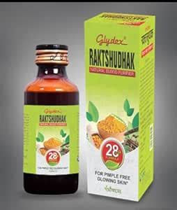 Bluekites Ayurvedic RaktShudhak Syrup (100Ml, Pack Of 5) : Amazon.in ...