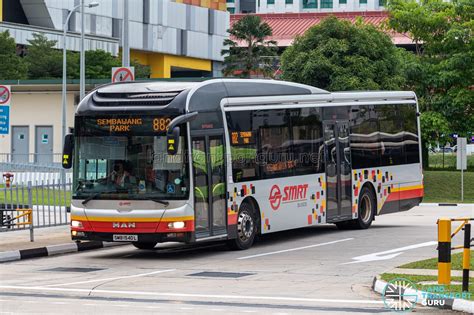 Bus 882 – SMRT Buses MAN A22 (SMB1540L) | Land Transport Guru