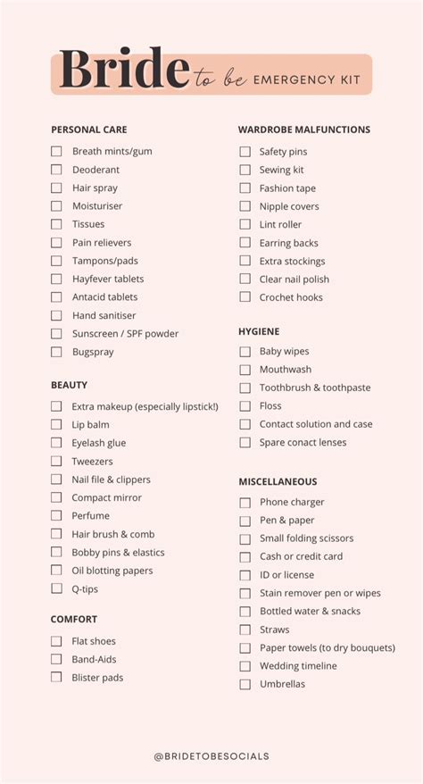 Pin by Lisa Genest on wedding planning in 2025 | Wedding day checklist ...