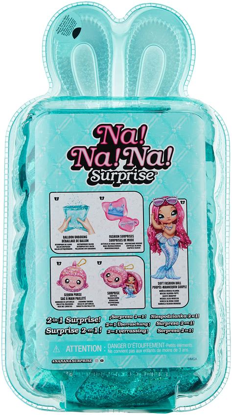 Na Na Na Surprise 2-in-1 Fashion Doll and Sparkly Sequined Purse ...