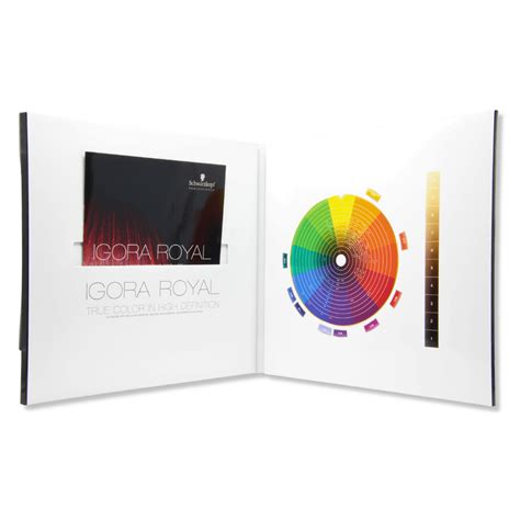 SCHWARZKOPF - IGORA ROYAL Igora Royal Color Chart and Swatch (Compact ...