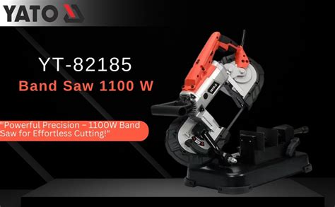 Yato YT-82185 Band Saw - 1100W Industrial Power Tool : Amazon.in ...