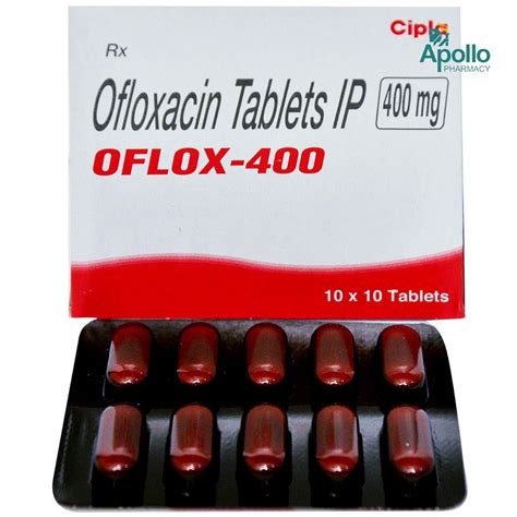 Oflox 400 Tablet 10's Price, Uses, Side Effects, Composition - Apollo ...