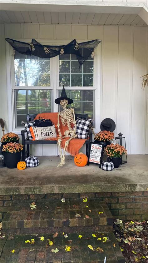 Halloween front porch decor ideas – Artofit