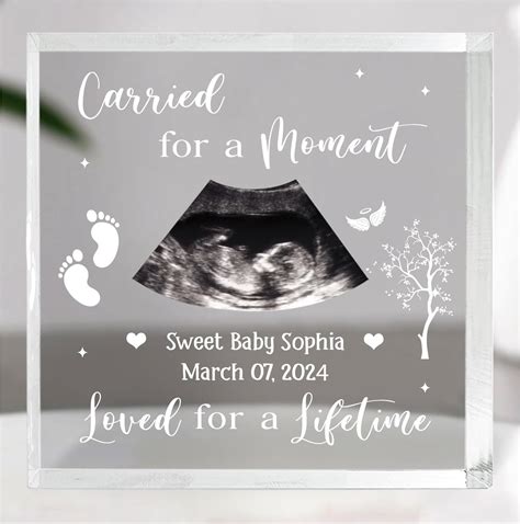 Amazon.com: HYTURTLE Personalized Memorial Gifts For Loss of Baby ...