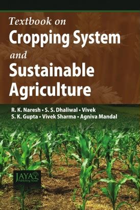 TEXTBOOK ON CROPPING SYSTEM AND SUSTAINABLE AGRICULTURE - Indian books ...