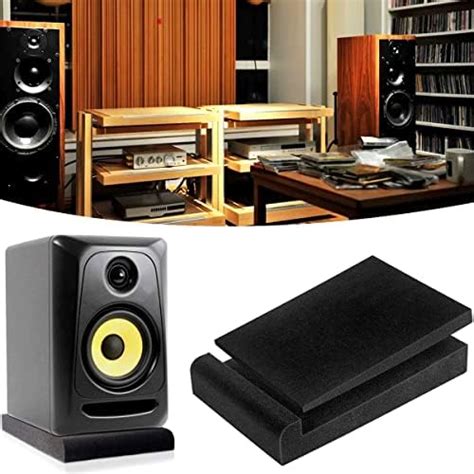 Hukimoyo Studio monitor isolation pads for 3" - 5" inch Monitors High ...