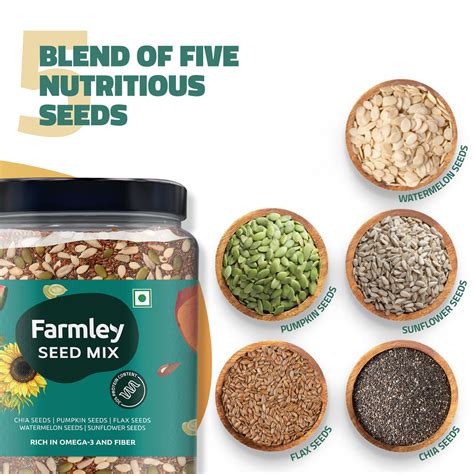 5-in-1 Seed Mix (200 g) – Farmley | Connedit Business Solutions Private ...