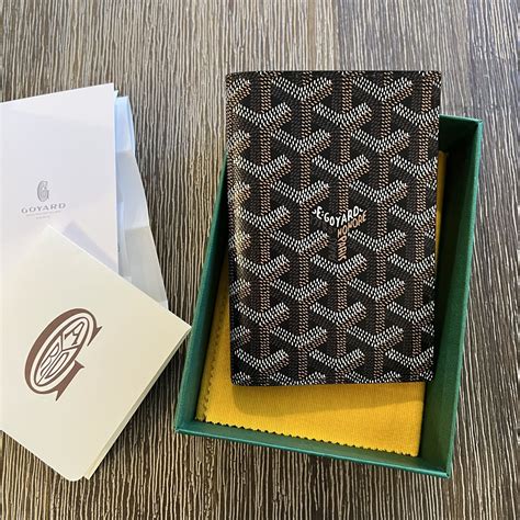 Goyard Passport Holder Black