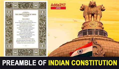 Preamble of Indian Constitution Meaning, Sources, and Facts