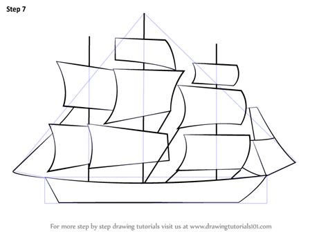 How To Draw A Ship Easy Step By Step at Matthew Fisken blog