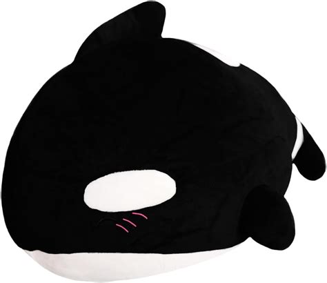 ELAINREN Chubby Orca Black Fish Plush Toy Large India | Ubuy