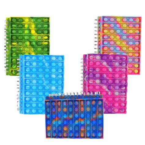 Pop It Spiral Notebook - Pack Of 5 – Smily Kiddos