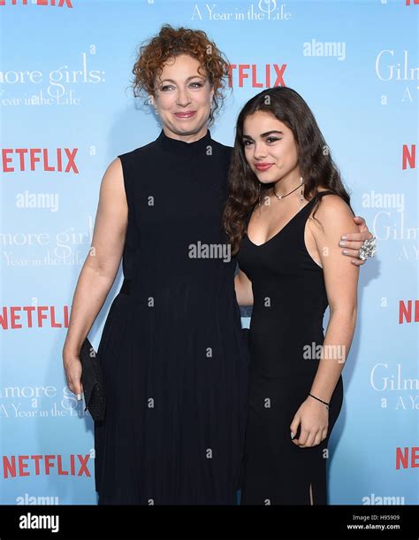 Westwood, California, USA. 18th Nov, 2016. Alex Kingston and Salome ...