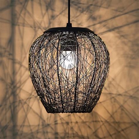 Buy Homesake Hanging Light, Home Decors Items Wire Mesh, Ceiling Light ...