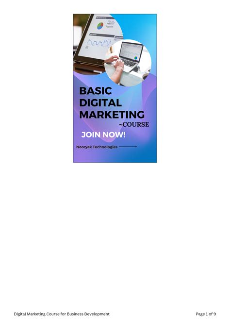Digital Marketing Course for Business Development - BASIC DIGITAL ...