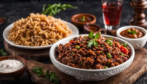 Spicy Indian Cuisine 54287163 Stock Photo at Vecteezy