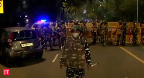 New Delhi: A low-intensity explosion reported near the Israeli Embassy ...