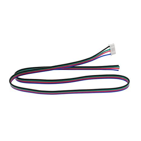 Invento 1pcs 1 mtr Nema 17 6pin XH2.54 to 4 wire connector stepper ...